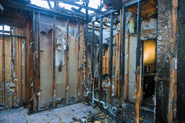 Professional Soot Removal technician working in Vermillion, MN